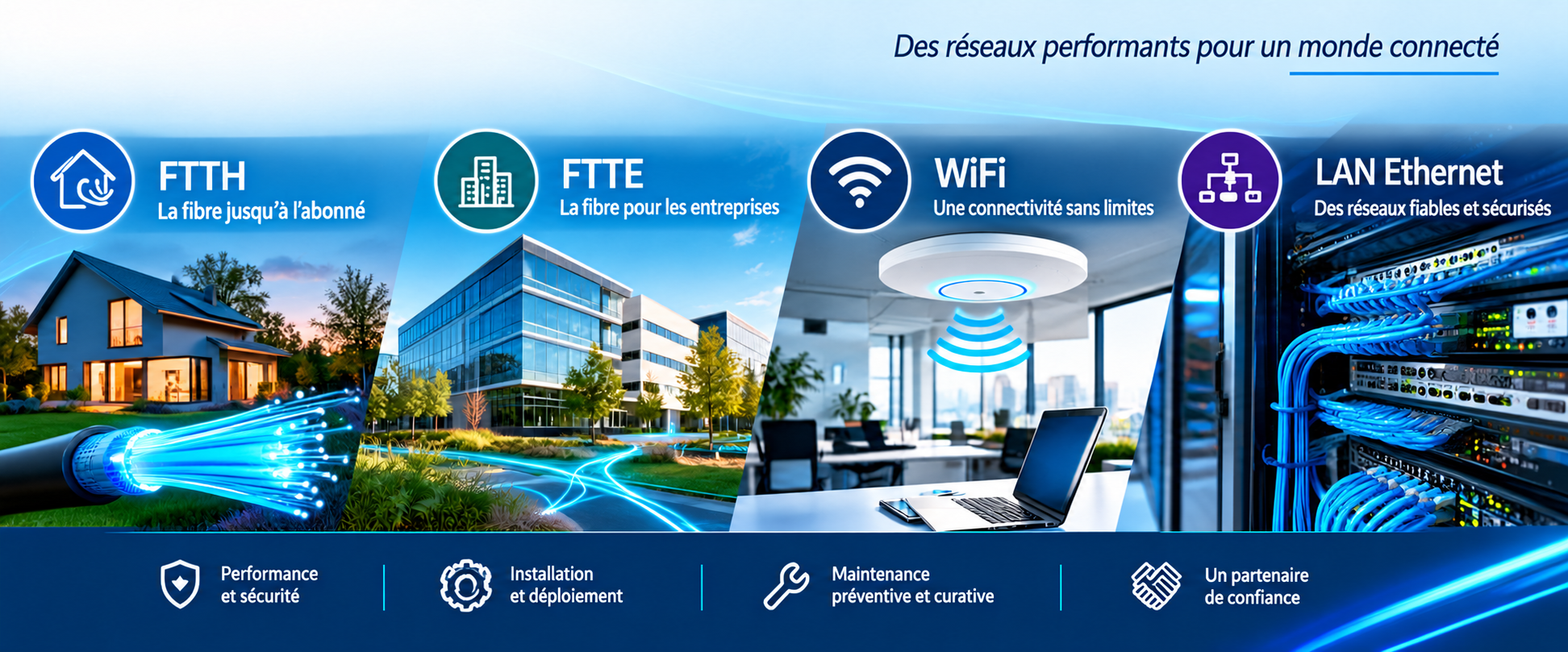 ITS-SOLUTIONS. Technologies : Réseaux Fibre, LAN, VoIP-3CX