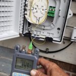 Tests et mesures du bon fonctionnement du fibre FTTH
