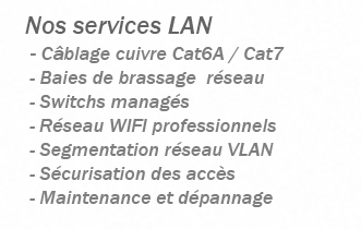 Nos services LAN